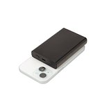 Magnetische Powerbank mit Schnellladefunktion aus recyceltem Aluminium und recyceltem PET, 10'000 mAh Aningin
