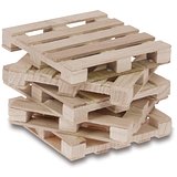 Holzpalette für Zettelblock Haschatie