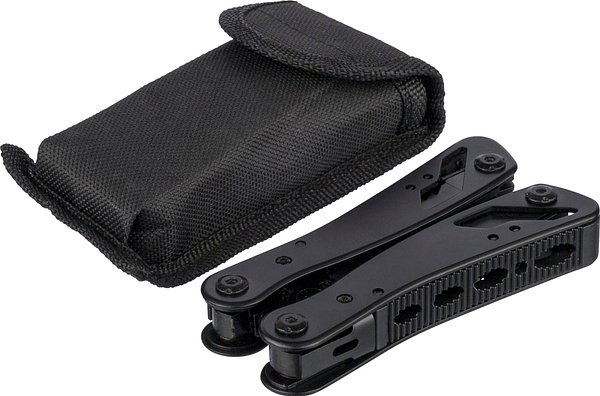 Schwarzes Aluminium-Multitool Lurst