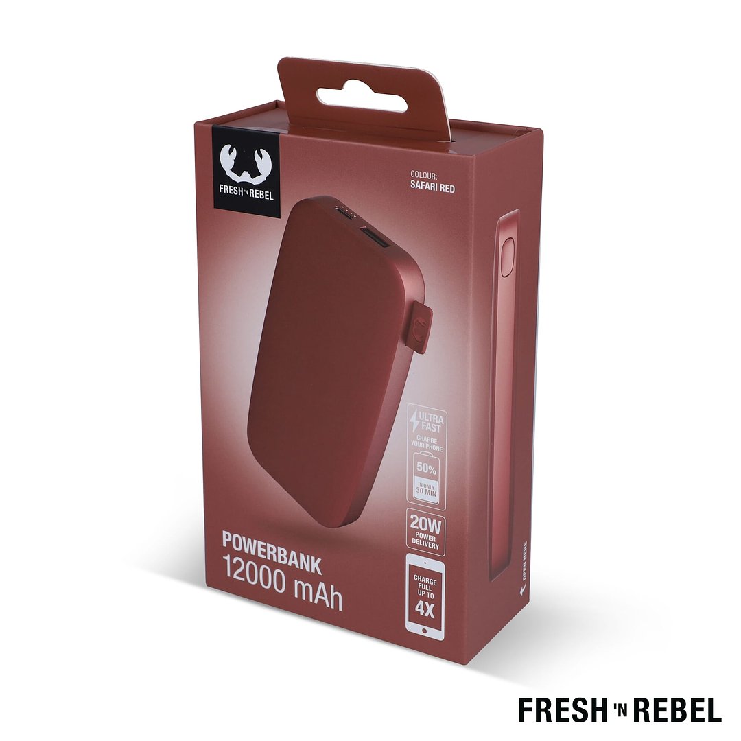 Powerbank 12.000mAh USB-C Ultra Fast Charging 20W Steivat