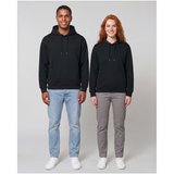 Kapuzenpullover in Übergrösse aus recycelter 280 g/m2 Bio Baumwolle (OCS), unisex - Uoli