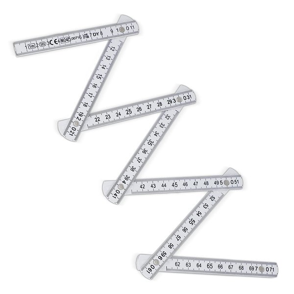 Kalibrierter faltbarer Zollstock 1m Ongiulf