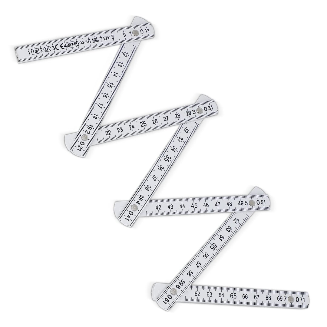 Kalibrierter faltbarer Zollstock 1m Ongiulf