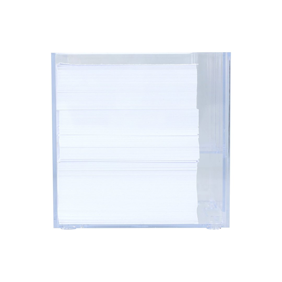 Notizzettel 10x10x10cm in Würfelbox mit Stifteköcher Stgas