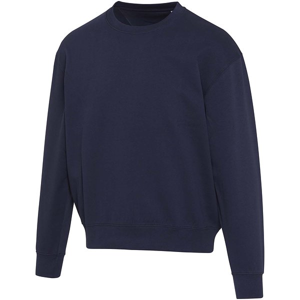 Pullover mit Rundhalsausschnitt in Übergrösse aus recycelter 280 g/m2 Bio Baumwolle (OCS), unisex - Jovep