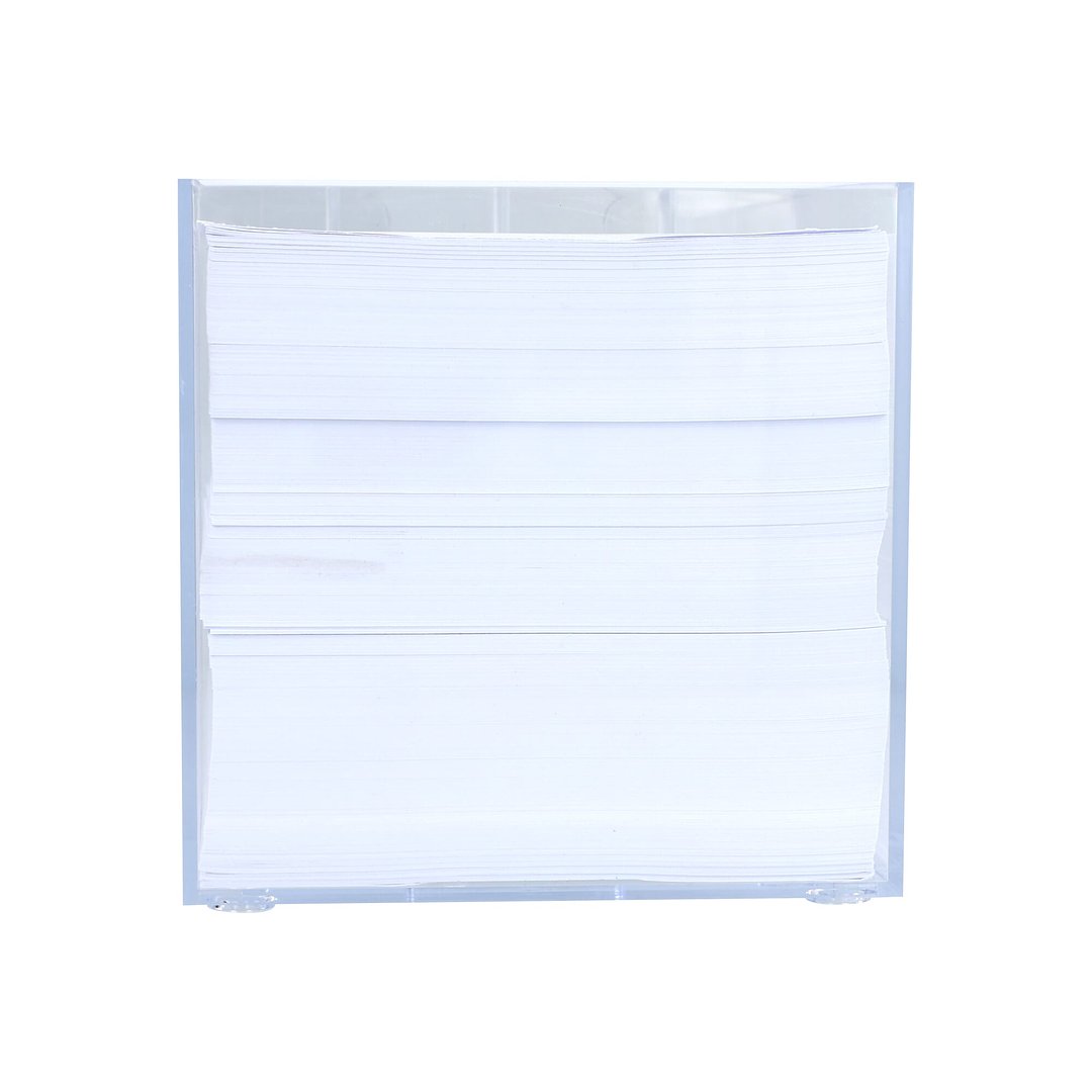 Notizzettel 10x10x10cm in Würfelbox mit Stifteköcher Stgas