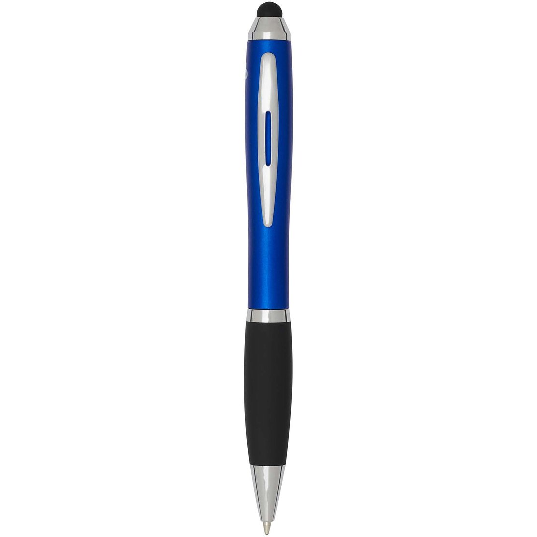 RCS Stylus Kugelschreiber aus recyceltem Kunststoff mit farbigem Schaft und schwarzem Griff (schwarze Tinte) - Annatrun
