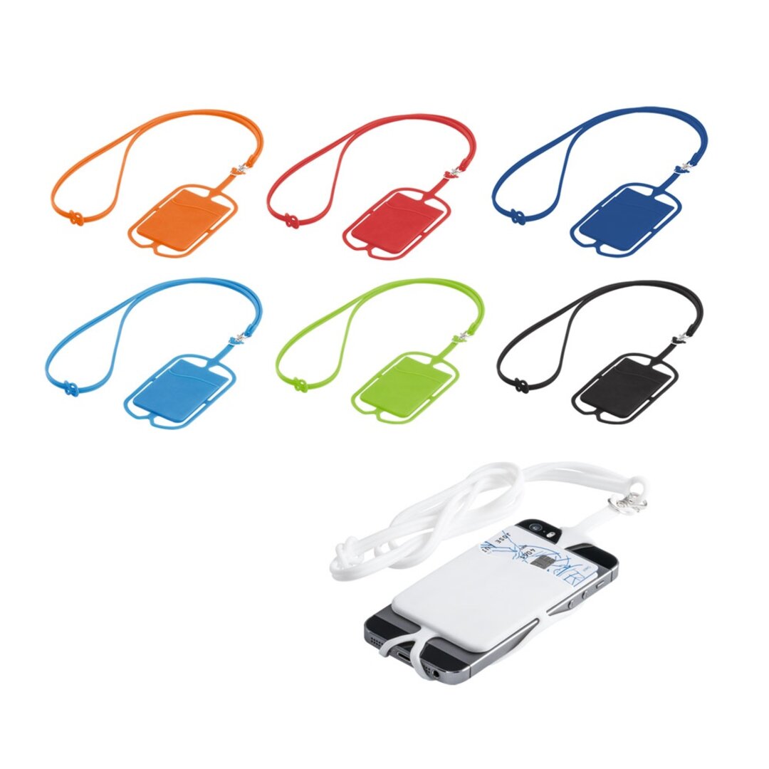 Kartenetui mit Smartphone-Halter Aitama