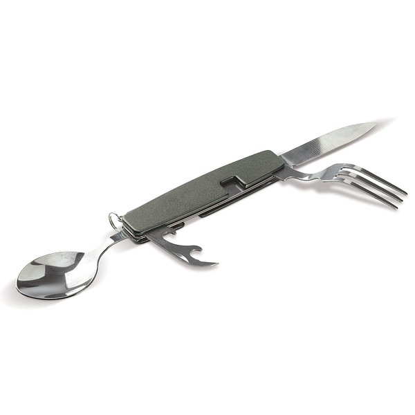 Zusammenklappbares Besteck im Multi-tool Uelleer