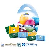 Premium „Osterei“ mit Ritter SPORT Schokotäfelchen