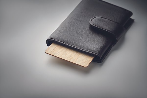 RFID Karte aus Bambus Stinans