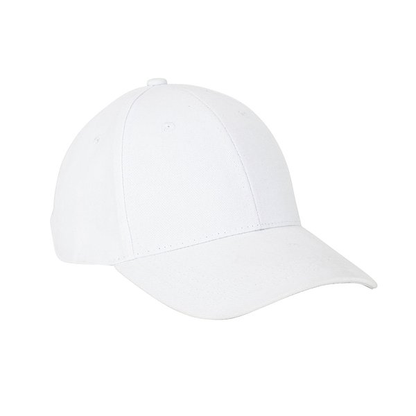 Kappe aus 100 % gebürsteter Baumwolle (260 g/m²) mit 6 Paneelen Raitlin