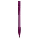 Kugelschreiber Nash Transparent mit Gummigriff Liuling