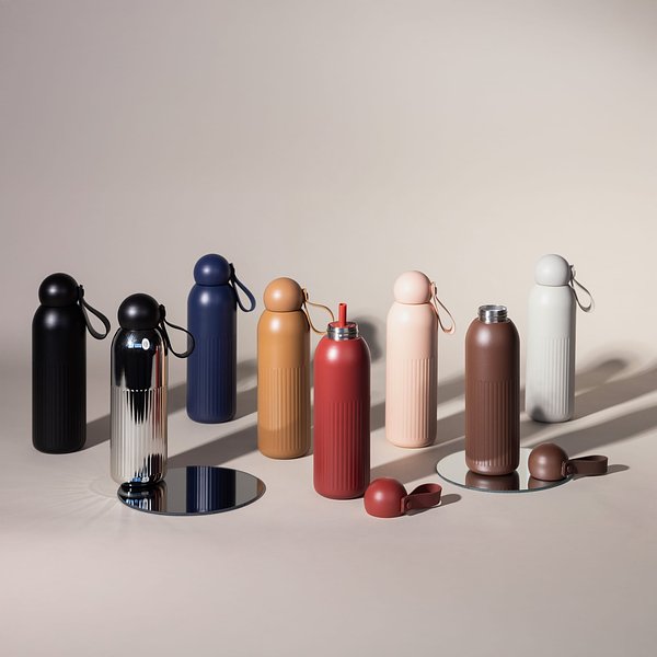 Tekla Stahlisolierflasche (recycelt) 500 ml Mendy