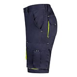 Zweifarbige Stretch-Bermudashorts mit mehreren Taschen (240 g/m²) aus Baumwolle (46 %), EME (38 %) und Polyester (16 %) Altie