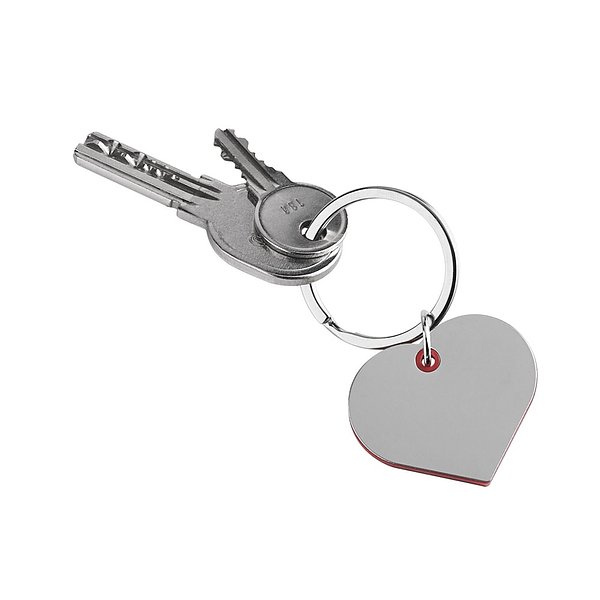 Schlüsselanhänger aus Metall und ABS Marjat