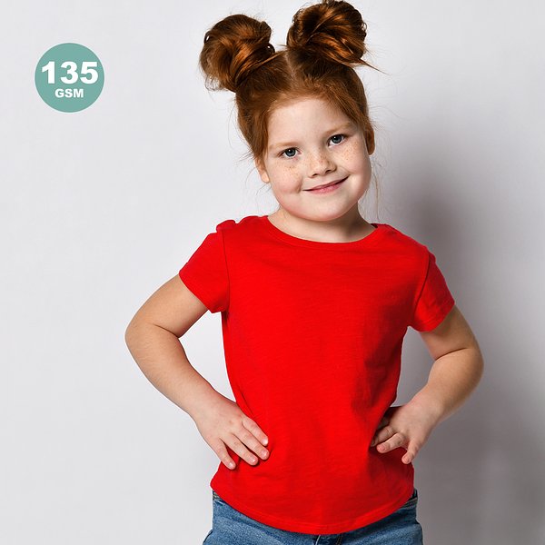 Kinder Farbe T-Shirt Idcom