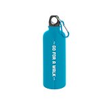 Edelstahlflasche mit einwandiger Ausführung und Karabiner, 550 ml Urins