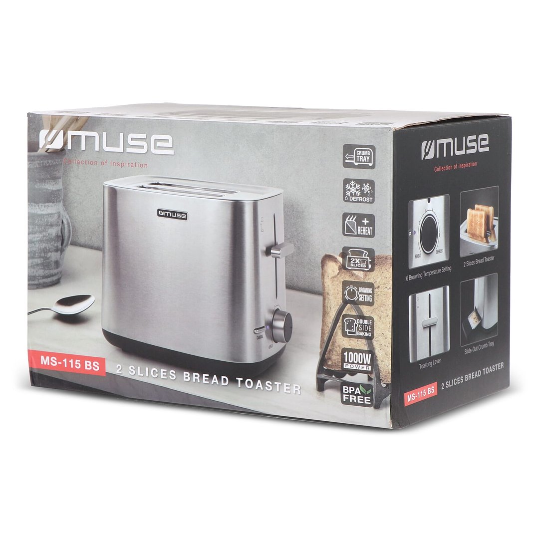 Edelstahl Toaster Helll