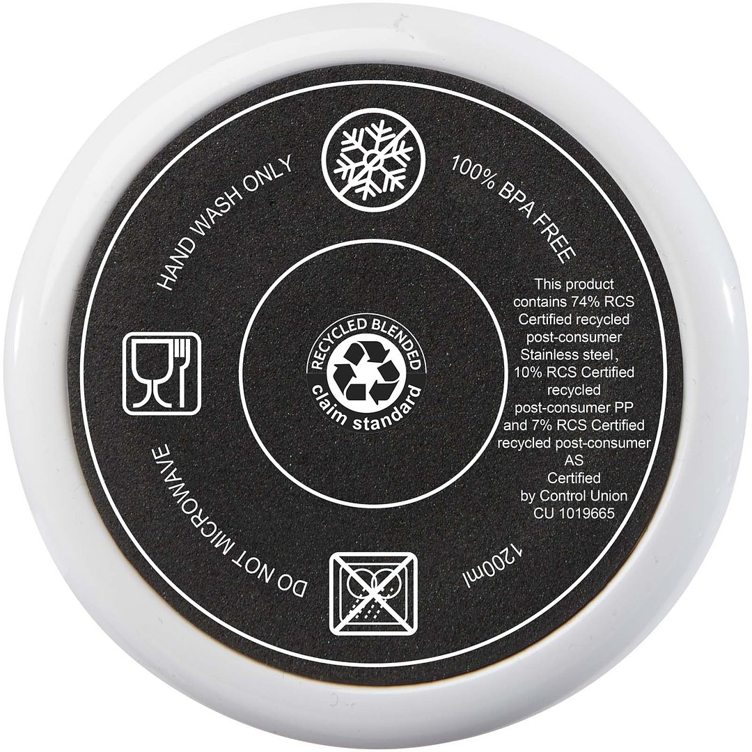 1200 ml RCS-zertifizierter Becher mit Strohhalm - Annign