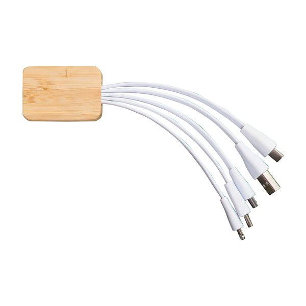 Ladekabel Bambus mit R-PET-Ummantelung Frikörg