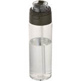 700 ml RCS Trinkflasche aus recyceltem Kunststoff mit Multifunktionsdeckel und Klappstrohhalm - Vreilga