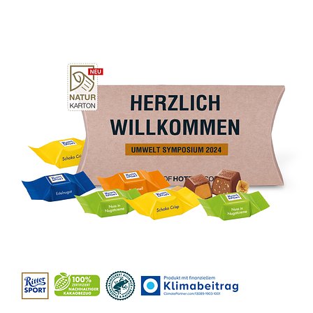 Kissenverpackung Creative auf NATURKARTON