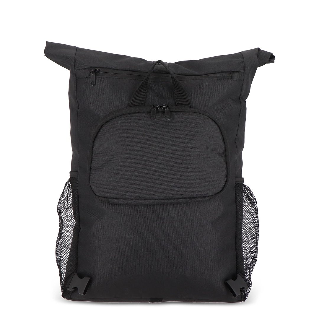 R-PET 600D Rolltop Fahrrad-Rucksack 20L Helver