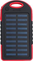 Gummierte ABS Solar-Powerbank Giannep