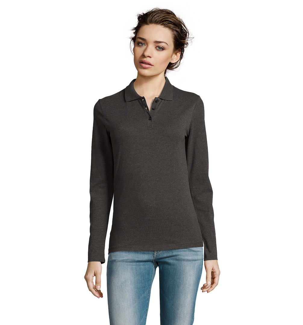 Damen Long-Sleeve Polo 180 Jürgulana