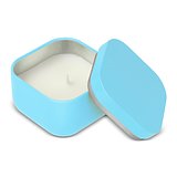 Ananda Duftkerze auf pflanzlicher Basis in recycelter Dose Rudico