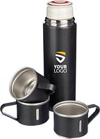 Thermosflaschen-Set Badrs | Edelstahl | 420 ml + 2 Becher