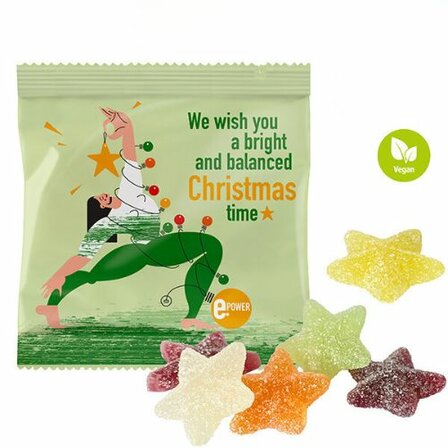 Veganes Weihnachtsgelee im individuellen Tütchen