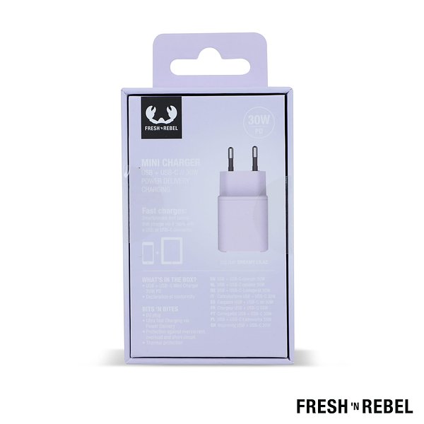 Mini Charger USB-C + A PD // 30W Chatia