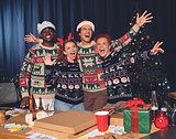 Weihnachtspullover S-M Munelylf