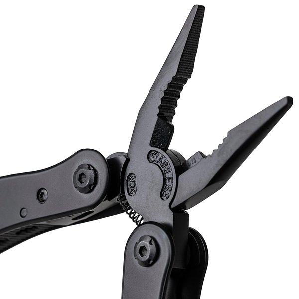 Schwarzes Aluminium-Multitool Lurst