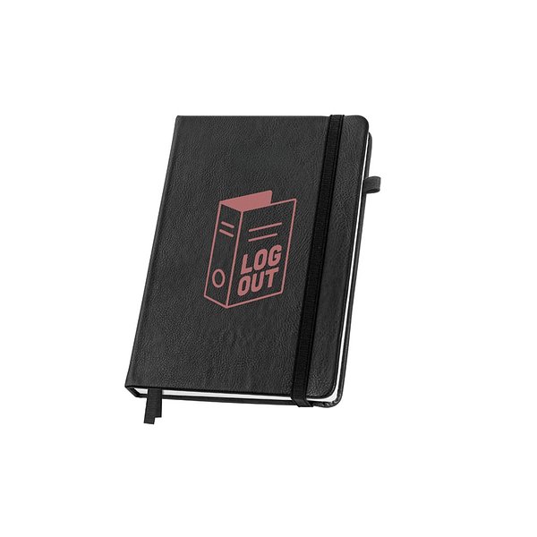Notizbuch aus wasserbasiertem PU mit integriertem linierten Planer Ainatha