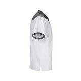 Zweifarbiges Stretch-Piqué-Poloshirt (200 g/m²) mit kurzen Ärmeln, aus Polyester (96 %) und Elastan (4 %) Duricalie