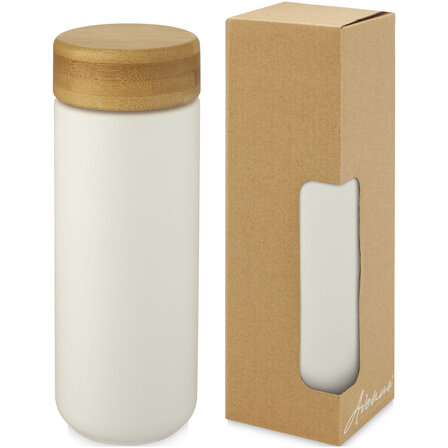 300 ml Keramikbecher mit Bambusdeckel - Fadat
