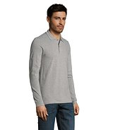 Männer Long-Sleeve Polo 180g Cilgian