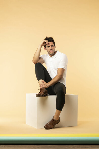 Erwachsene Weiß Polo-Shirt "keya"