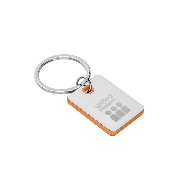 Schlüsselanhänger aus Metall und ABS Ursca