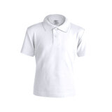 Kinder Weiß Polo-Shirt "keya"