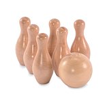 Mini-Bowling-Set Kiefernholz Steivel