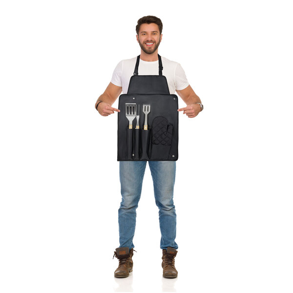5-teiliges Grillset und Handschuh - Regnanni