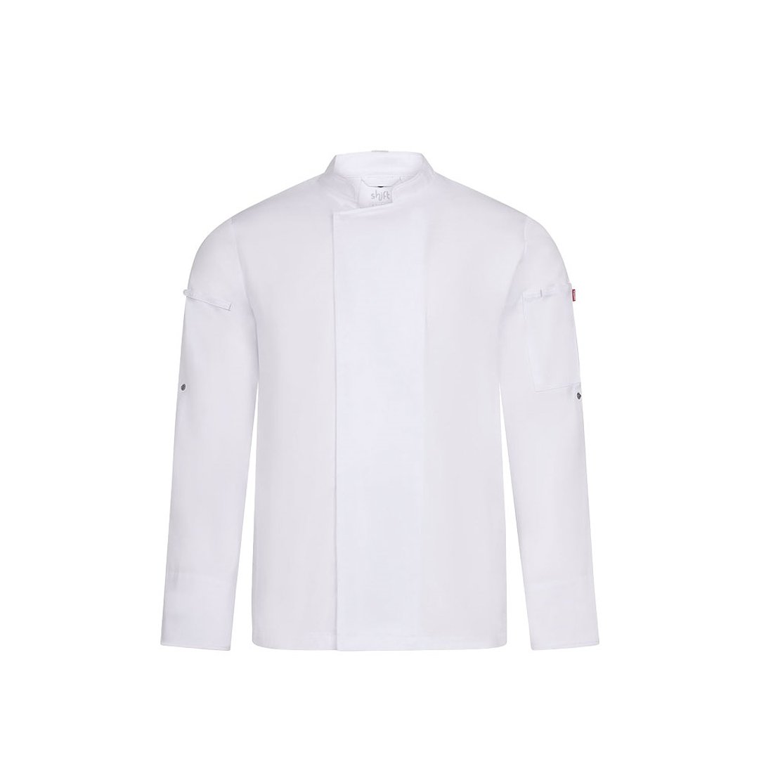 Kochjacke Unisex (190 g/m²), aus Baumwolle (35 %) und recyceltem Polyester (65 %) Ming