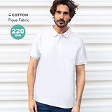 Erwachsene Weiss Polo-Shirt Idpan