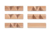 Holzpuzzle/Gehirnjogging Bambus Dumengas