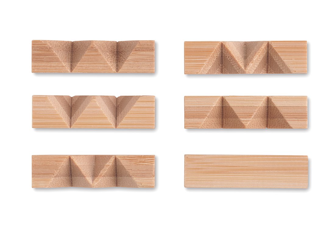 Holzpuzzle/Gehirnjogging Bambus Dumengas