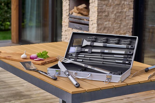 Grillset Handi | Edelstahl | Koffer